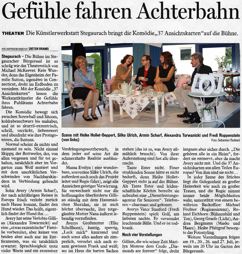 Premierenbericht