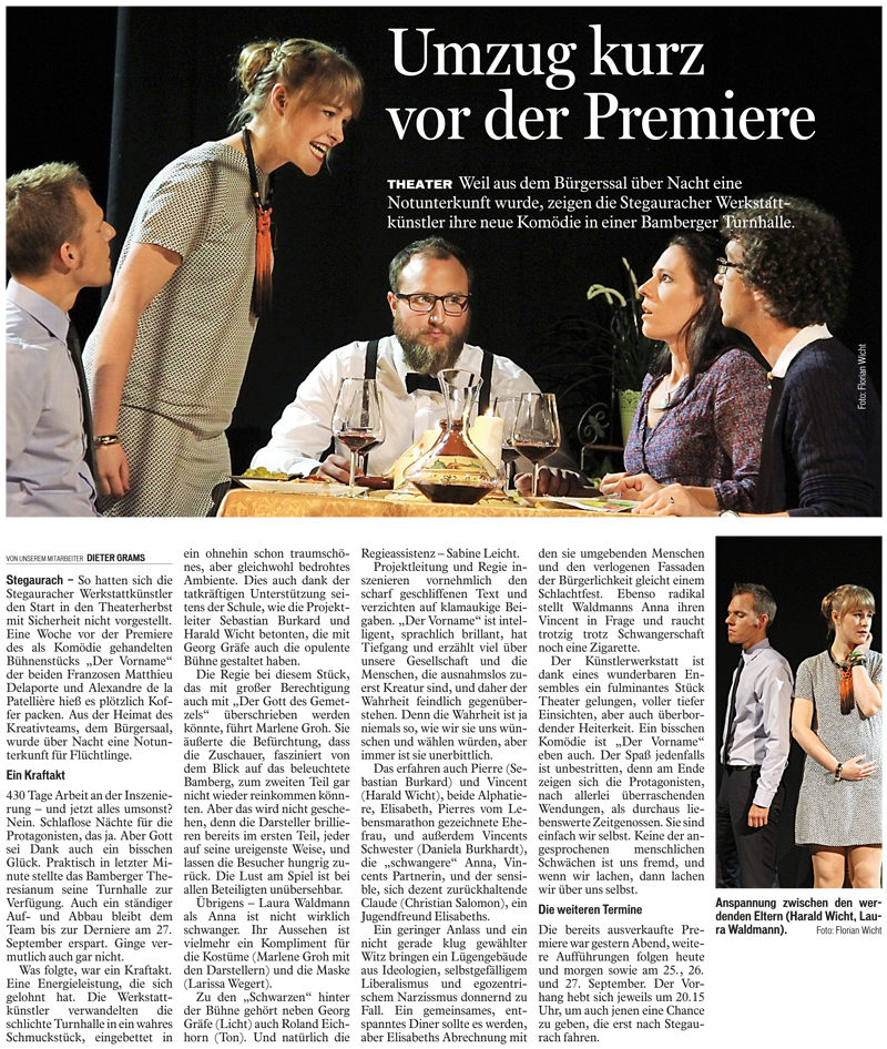 Premierenbericht