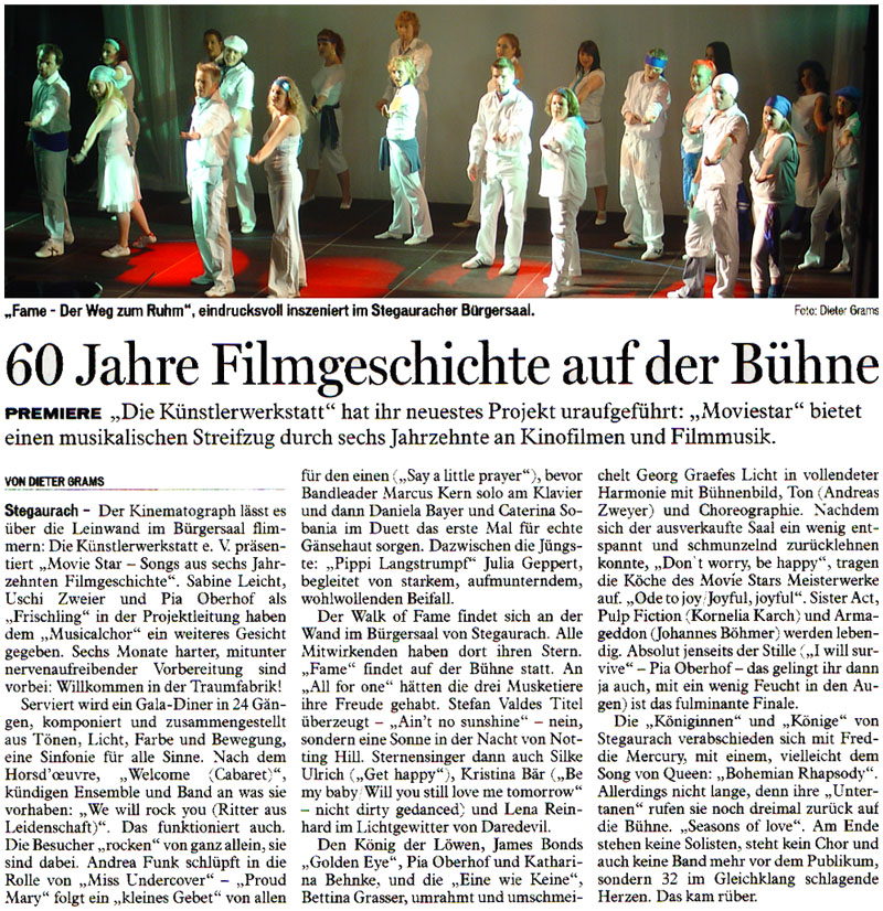 Premierenbericht