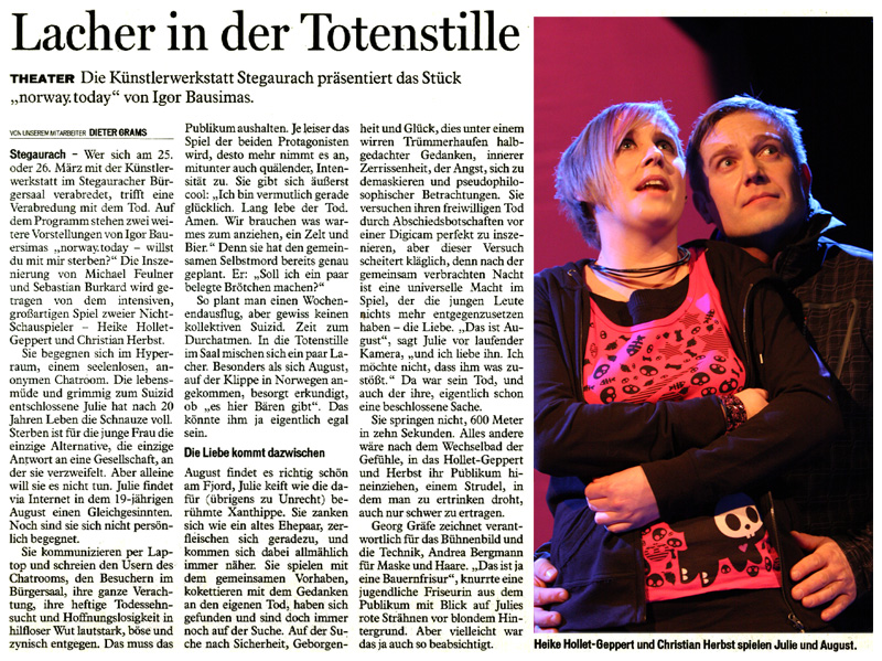 Premierenbericht