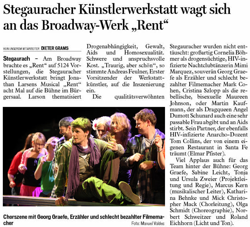 Premierenbericht